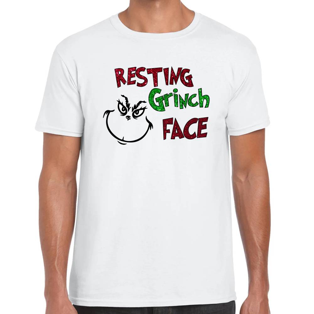 Playera Cara Grinch Navidad Algodón Premium #0001373 Imagen principal del producto