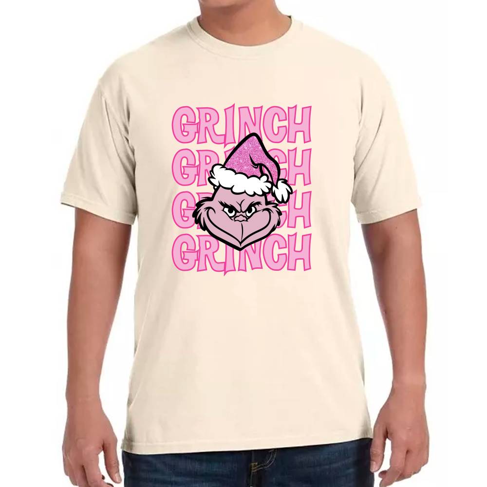 Playera The Grinch Navidad Algodón Premium #0001375