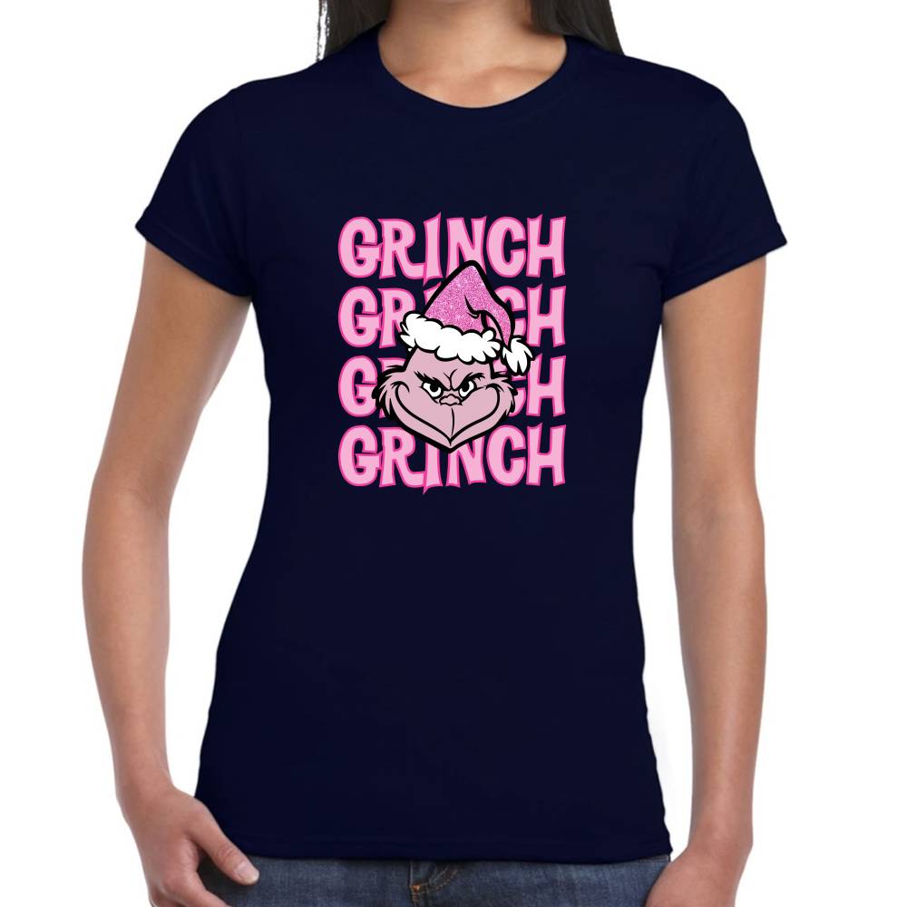 Playera The Grinch Navidad Algodón Premium #0001375