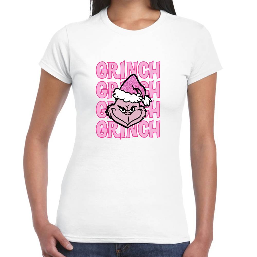 Playera The Grinch Navidad Algodón Premium #0001375 Imagen secundaria del producto