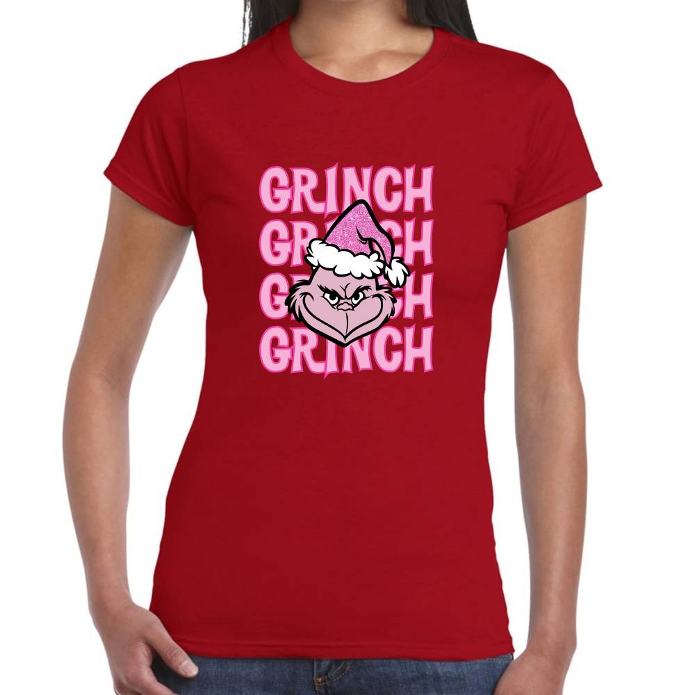 Playera The Grinch Navidad Algodón Premium #0001375