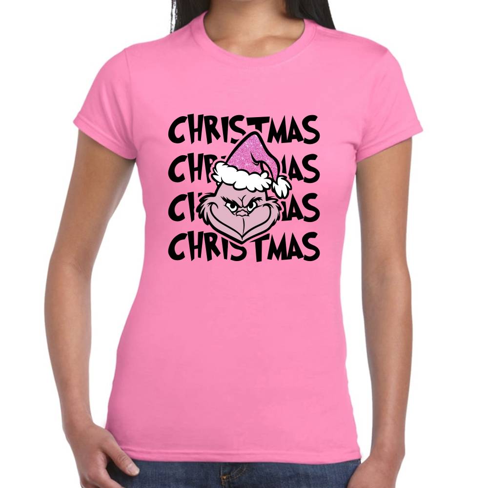 Playera Christmas The Grinch Navidad Algodón Premium #0001376