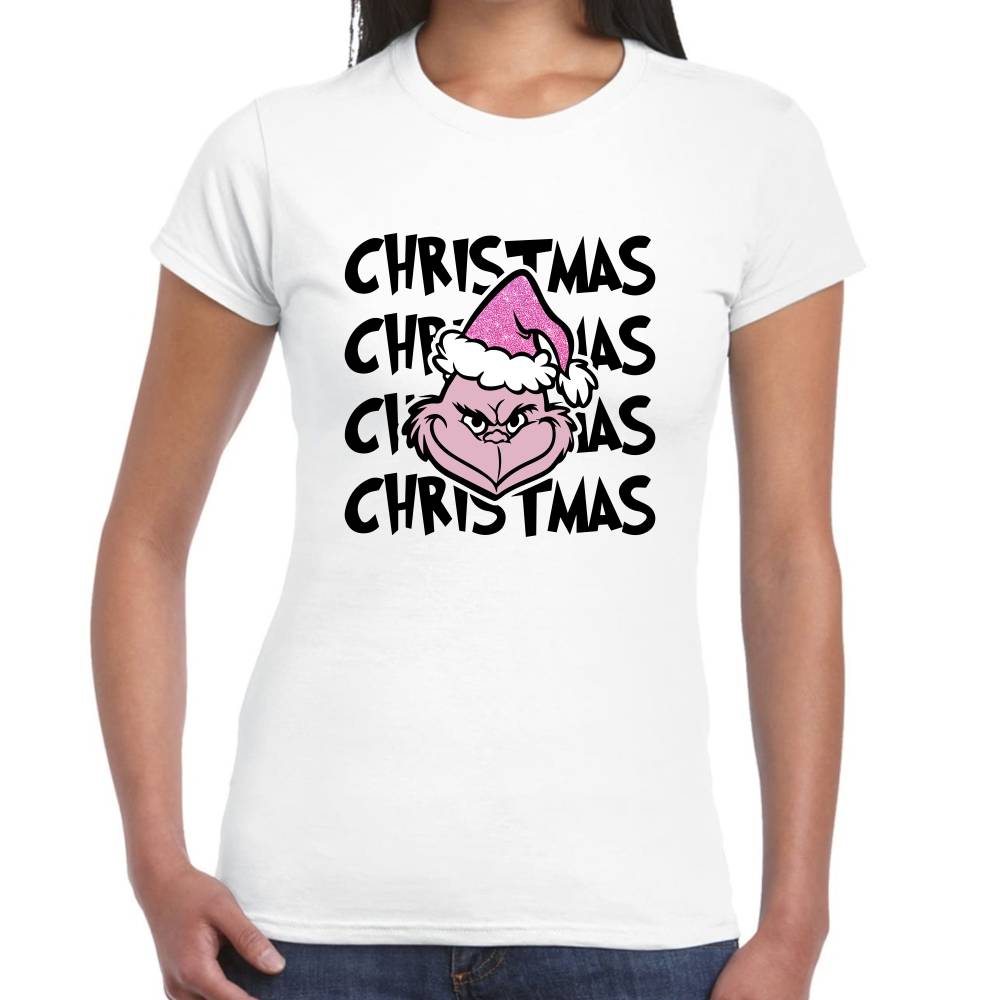 Playera Christmas The Grinch Navidad Algodón Premium #0001376 Imagen secundaria del producto