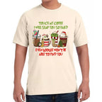 Playera The Grinch y Santa Claus Navidad Algodón Premium #0001378