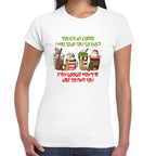 Playera The Grinch y Santa Claus Navidad Algodón Premium #0001378