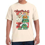 Playera Cartel Whoville Retro Navidad Algodón Premium #0001382