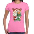 Playera Cartel Whoville Retro Navidad Algodón Premium #0001382