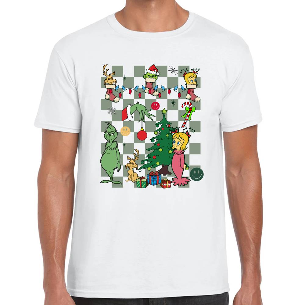 Playera The Grinch Navidad Algodón Premium #0001383 Imagen principal del producto