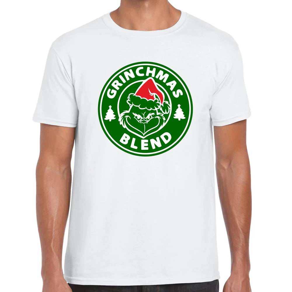 Playera The Grinch Grinchmas Blend Navidad Algodón Premium #0001384 Imagen principal del producto