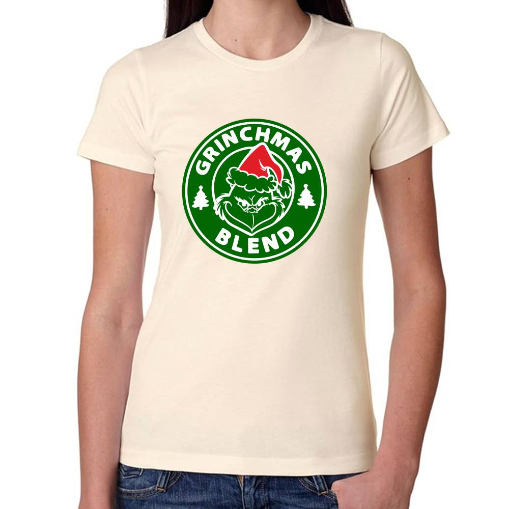 Playera The Grinch Grinchmas Blend Navidad Algodón Premium #0001384
