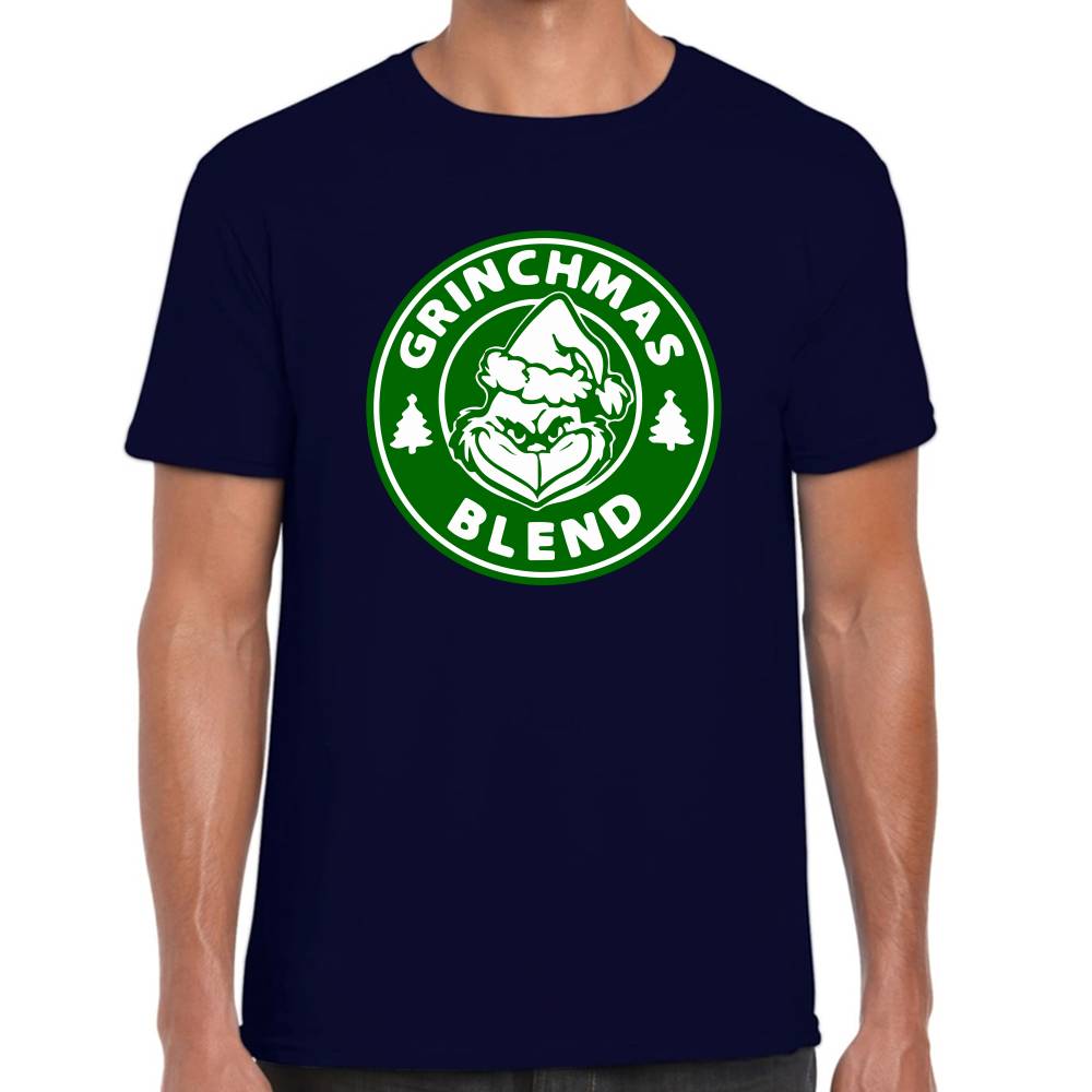Playera Grinchmas Blend The Grinch Navidad Algodón Premium #0001385