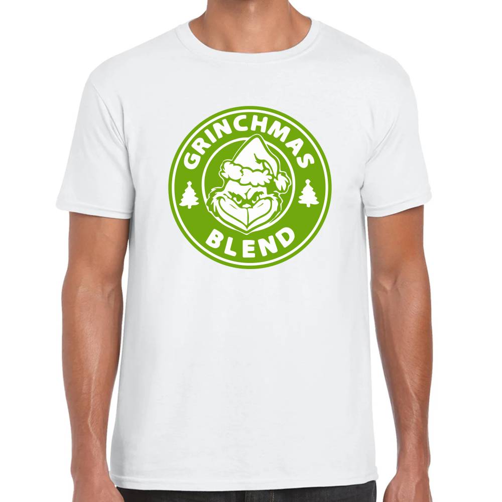 Playera The Grinch Grinchmas Blend Navidad Algodón Premium #0001386