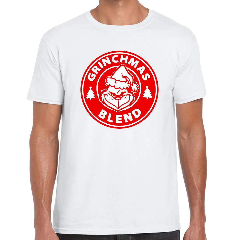 Playera The Grinch Grinchmas Blend Navidad Algodón Premium #0001387
