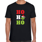 Playera Grinch Ho Ho Ho Navidad Algodón Premium #0001388