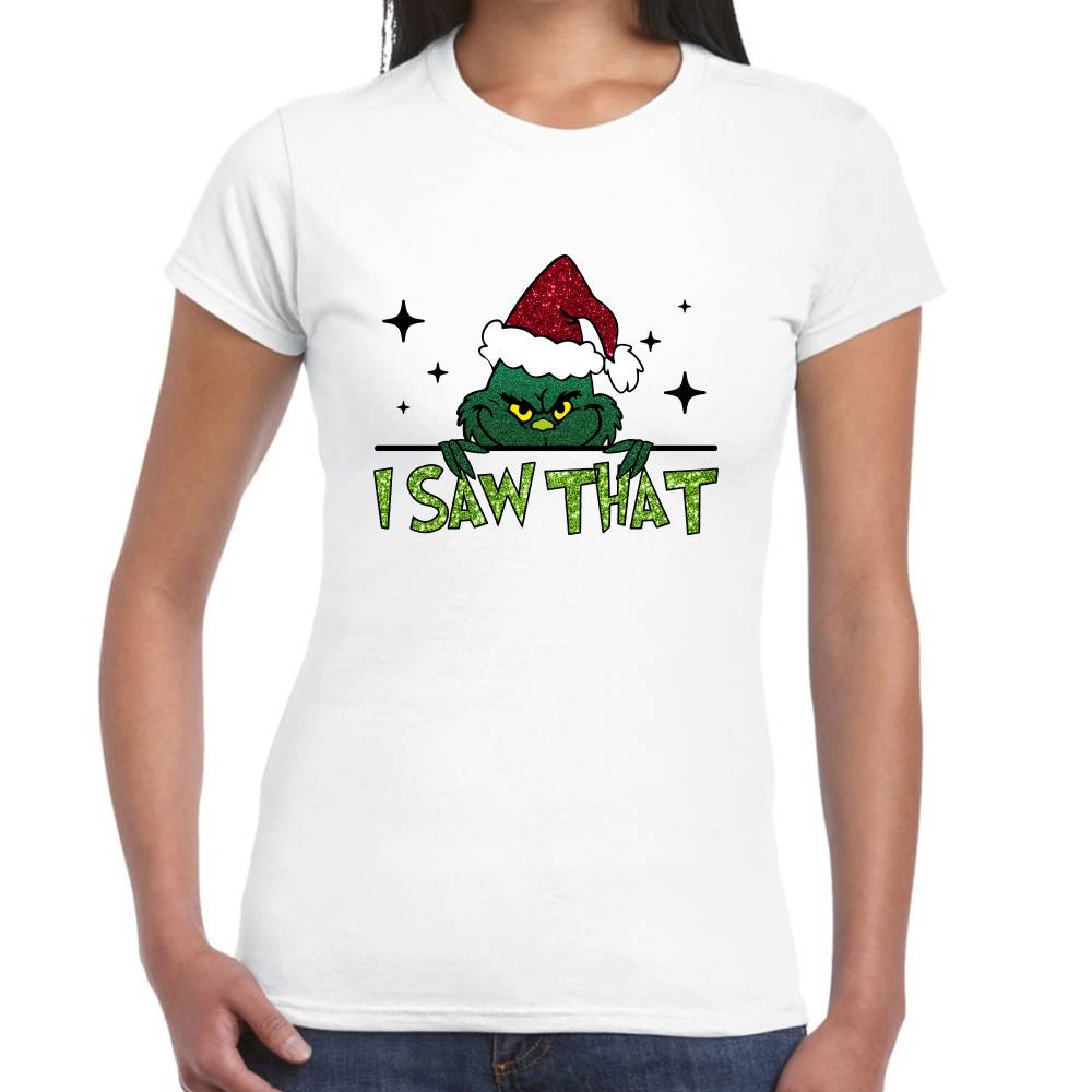 Playera The Grinch Navidad Algodón Premium #0001393 Imagen secundaria del producto