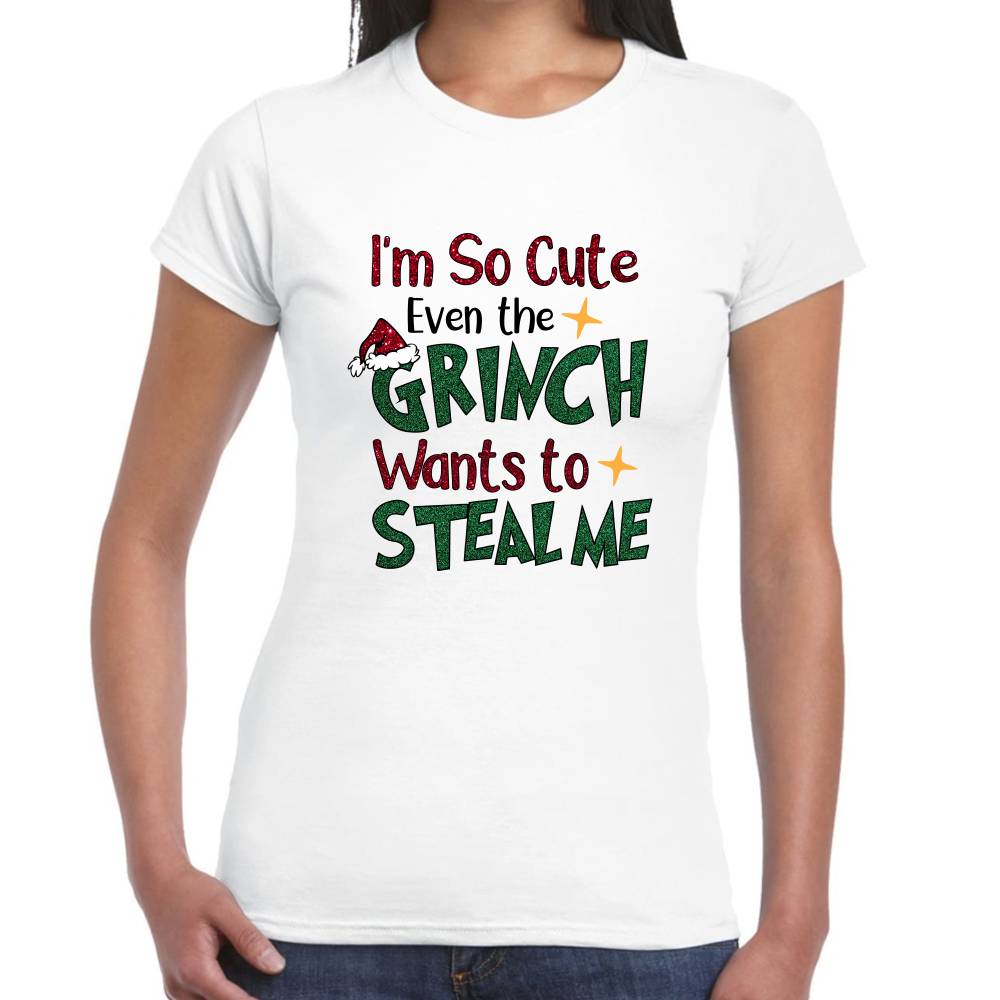 Playera The Grinch Navidad Algodón Premium #0001394