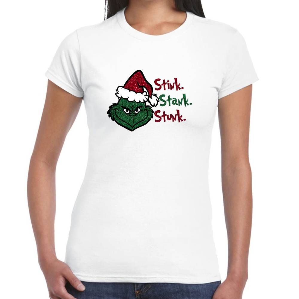 Playera The Grinch Navidad Algodón Premium #0001397