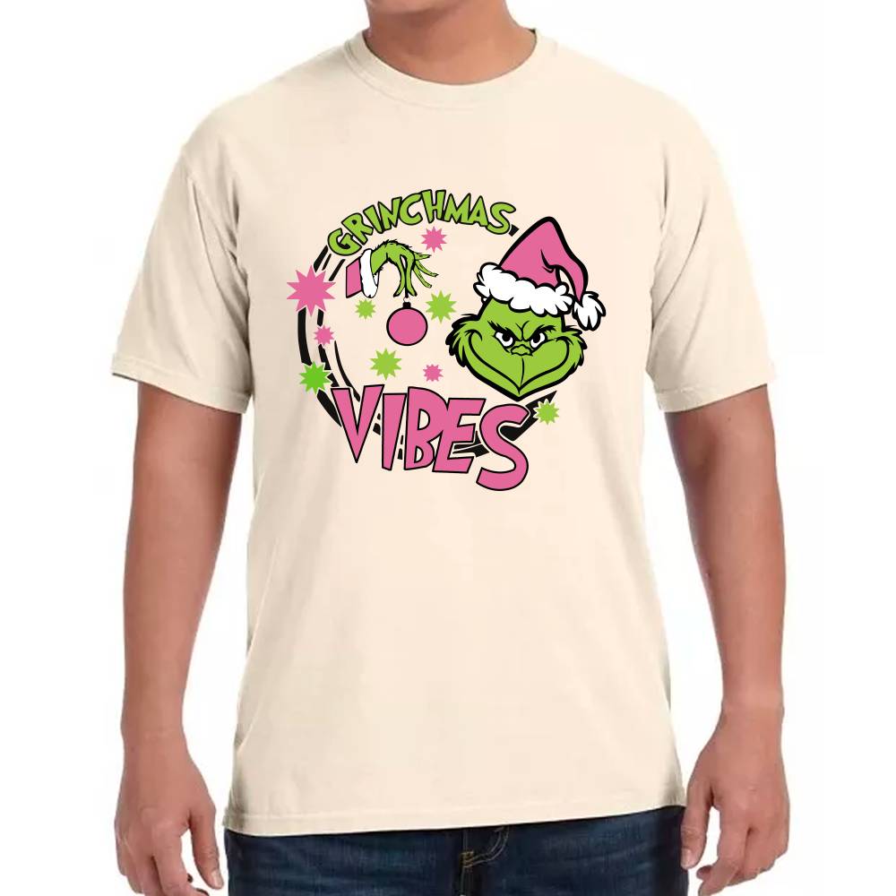 Playera The Grinch Navidad Algodón Premium #0001398