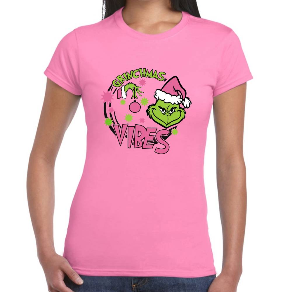 Playera The Grinch Navidad Algodón Premium #0001398