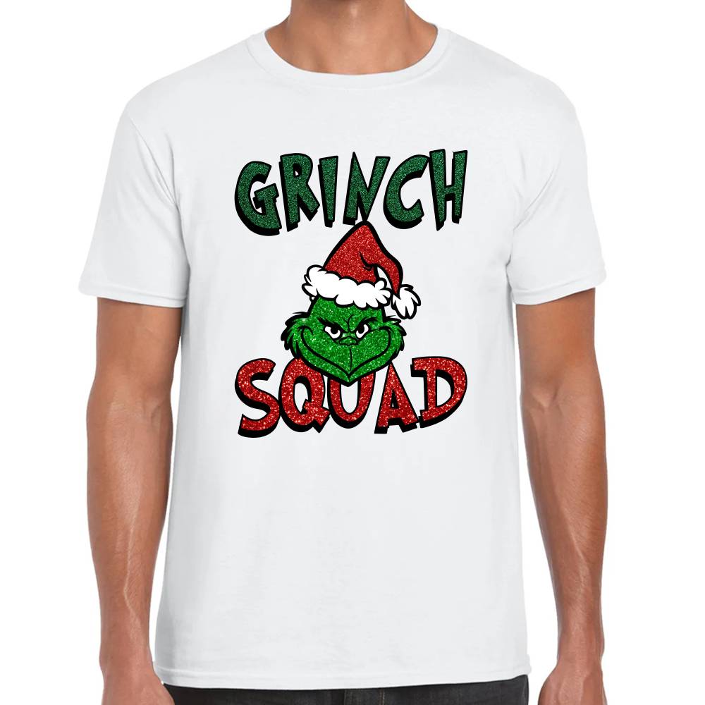 Playera The Grinch Squad Navidad Algodón Premium #0001402