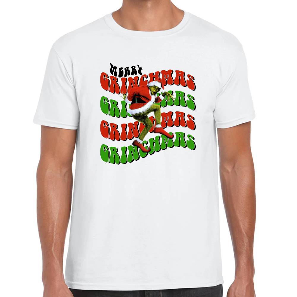 Playera The Grinch Grinchmas Navidad Algodón Premium #0001406 Imagen principal del producto