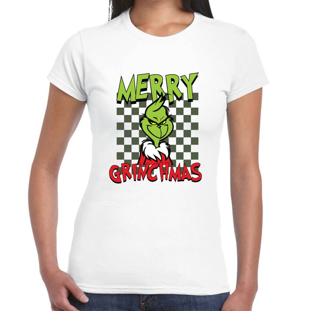 Playera The Grinch Grinchmas Navidad Algodón Premium #0001407