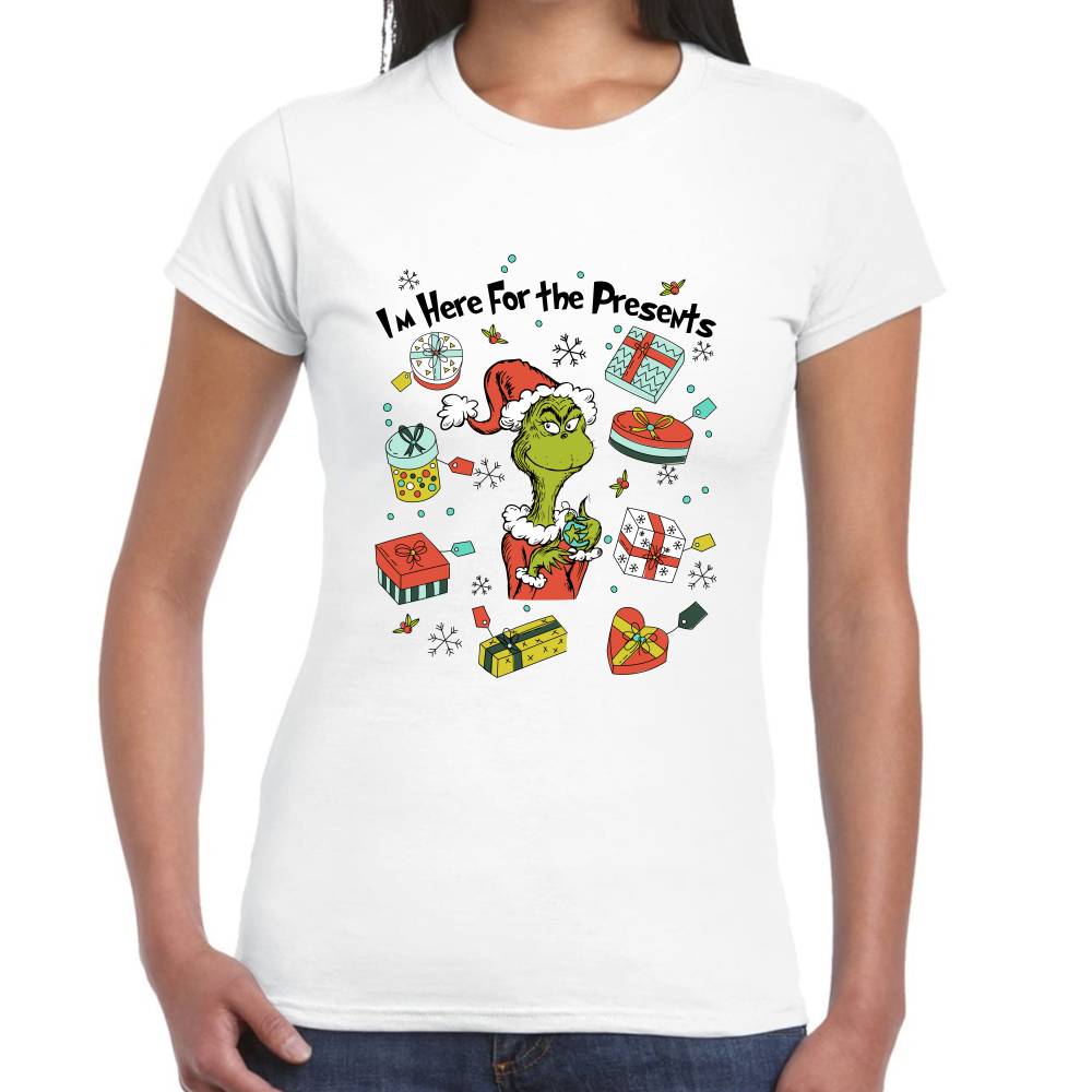 Playera The Grinch Grinchmas Navidad Algodón Premium #0001409 Imagen secundaria del producto