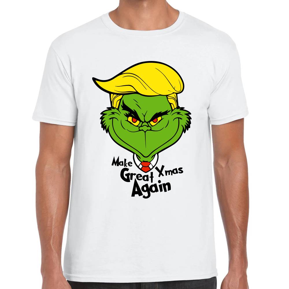 Playera The Grinch Navidad Algodón Premium #0001412 Imagen principal del producto