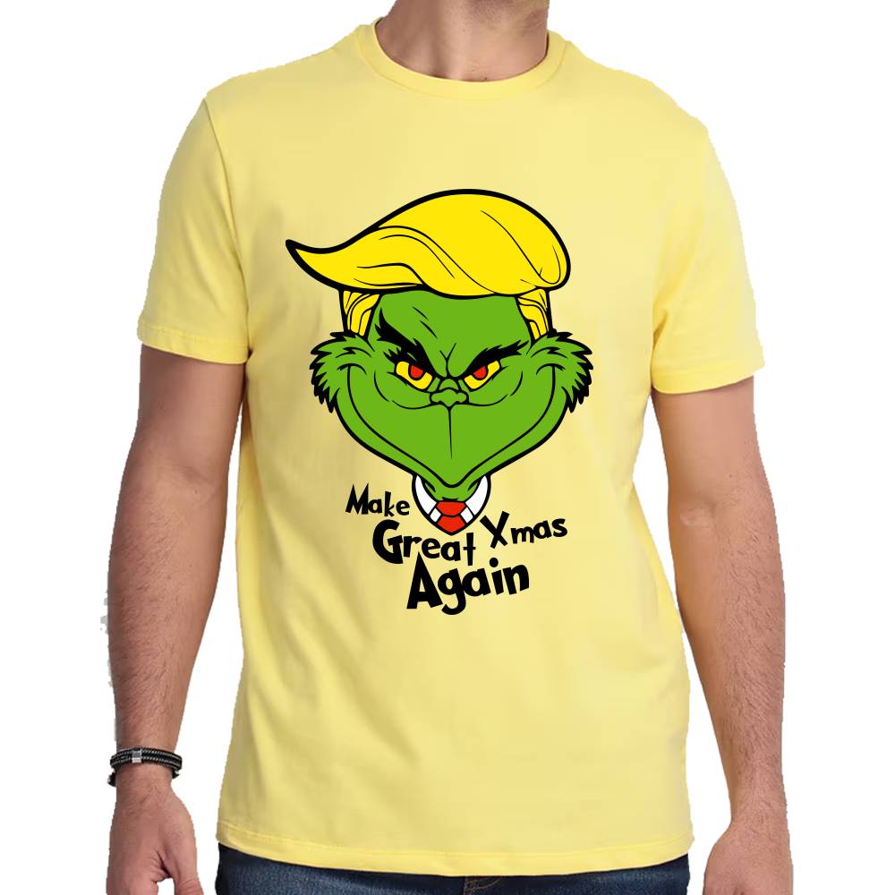 Playera The Grinch Navidad Algodón Premium #0001412