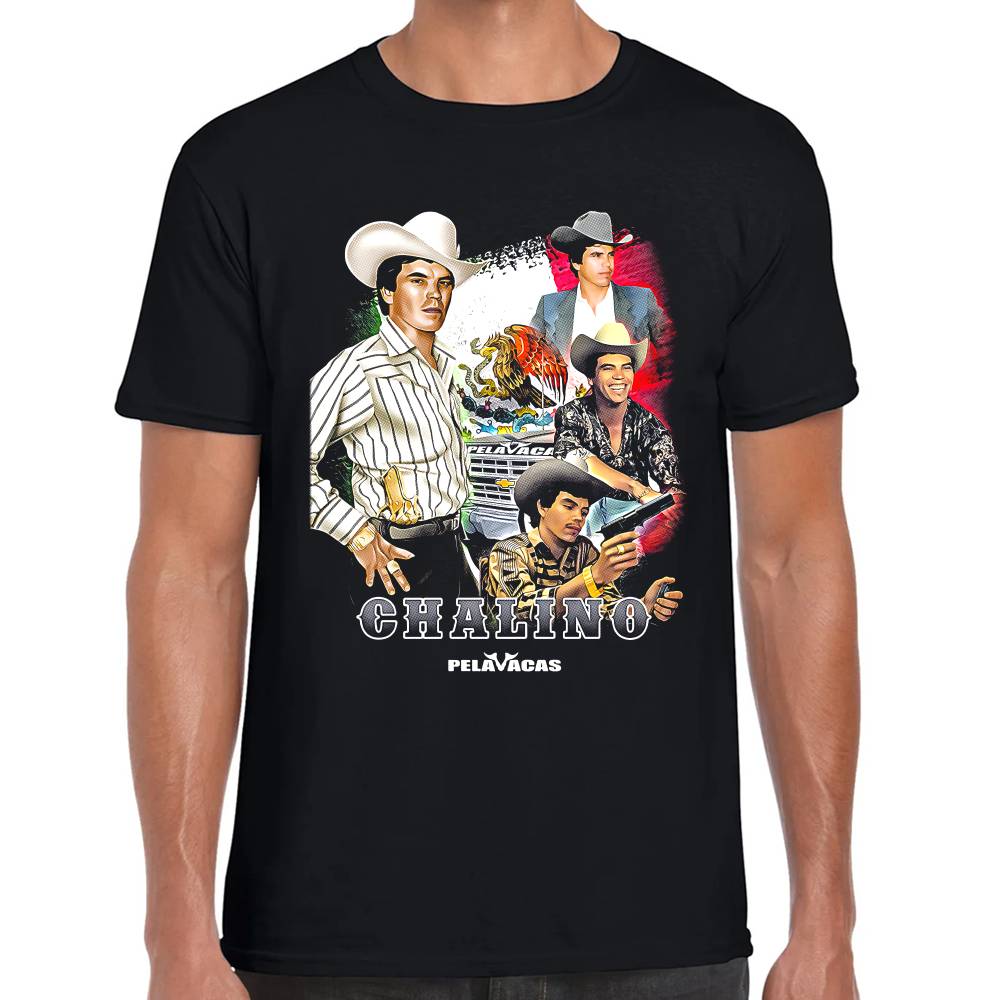 Playera Chalino Sanchez Algodón Premium #0001418 Imagen principal del producto