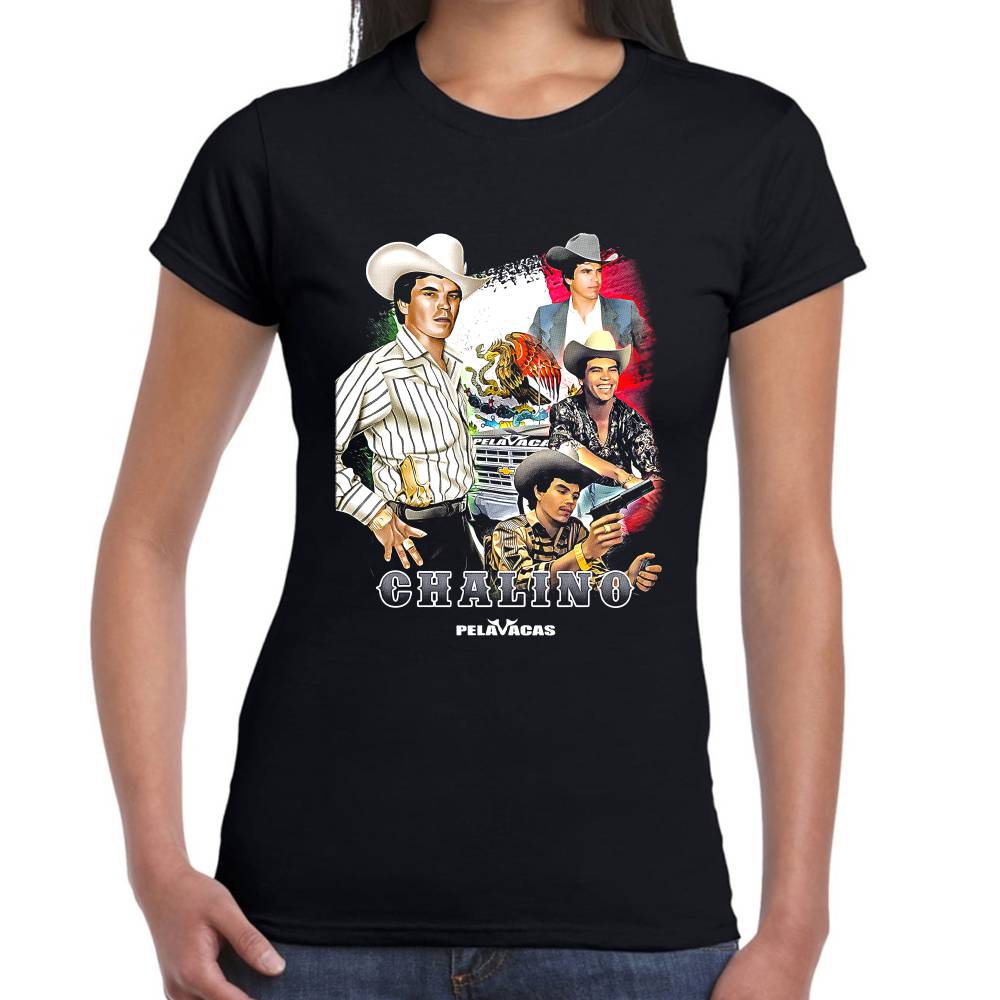 Playera Chalino Sanchez Algodón Premium #0001418 Imagen secundaria del producto