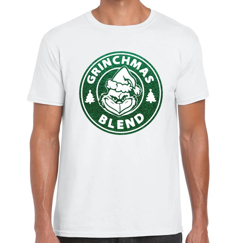 Playera The Grinch Grinchmas Blend Navidad Algodón Premium #0001419