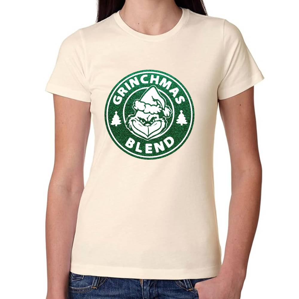 Playera The Grinch Grinchmas Blend Navidad Algodón Premium #0001419