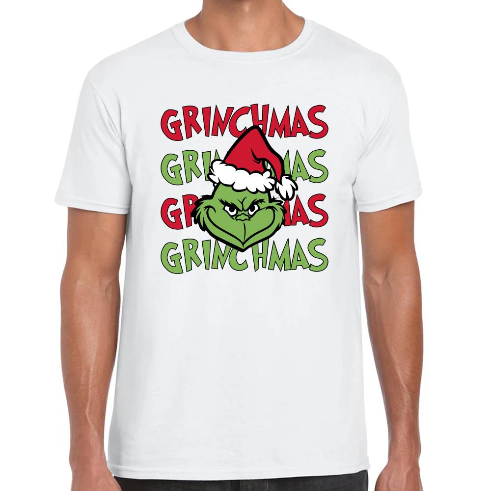 Playera The Grinch Grinchmas Navidad Algodón Premium #0001420 Imagen principal del producto