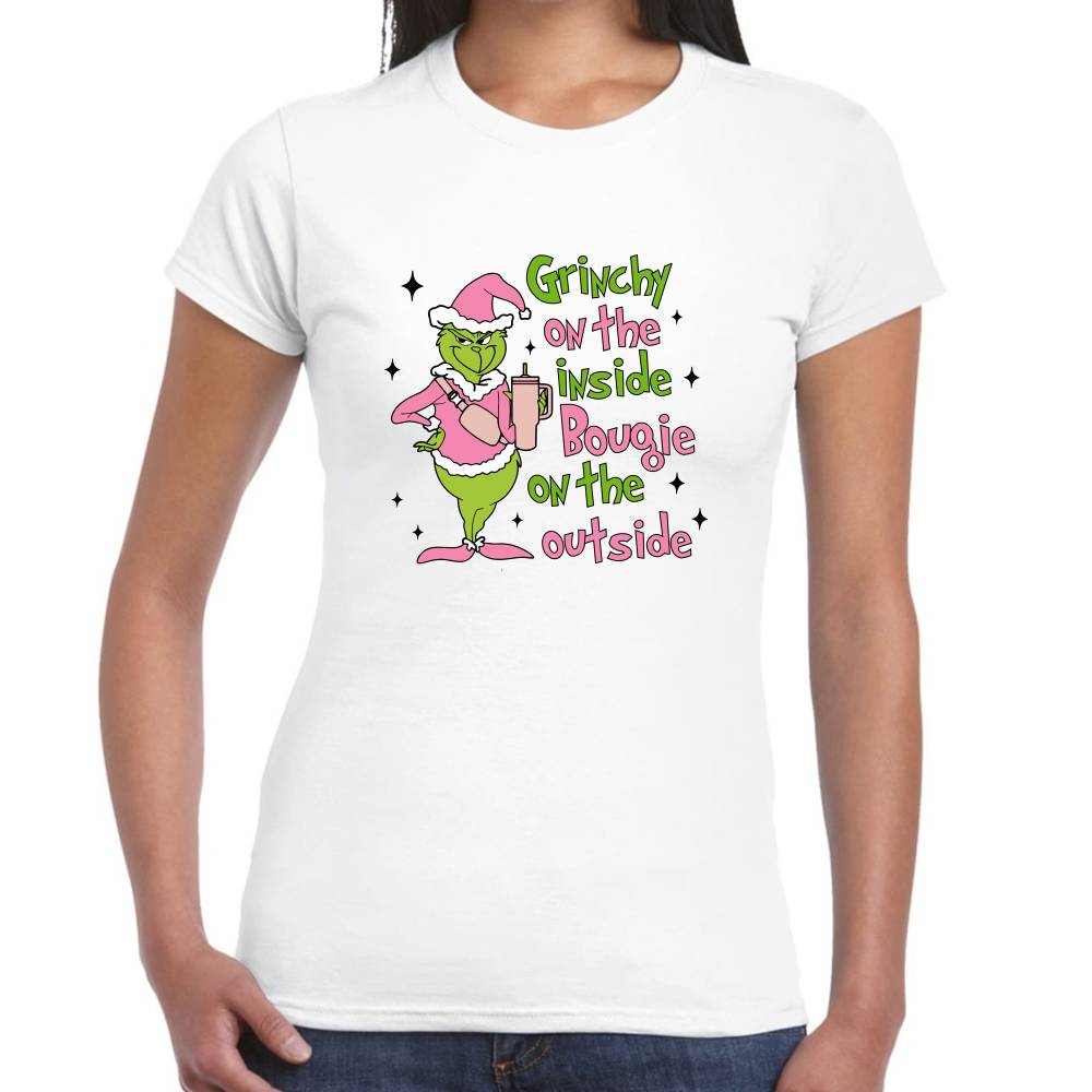 Playera The Grinch Navidad Algodón Premium #0001421 Imagen secundaria del producto