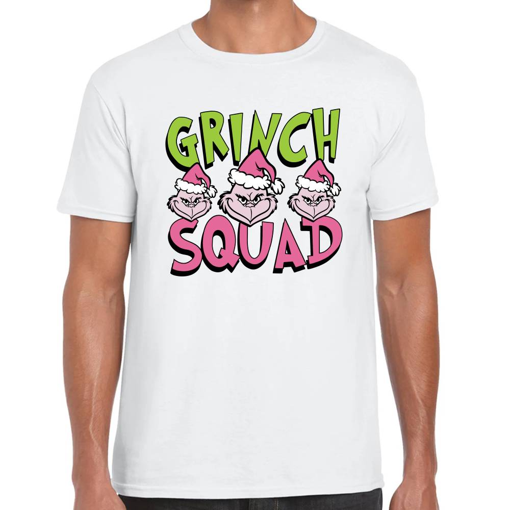 Playera The Grinch Squad Navidad Algodón Premium #0001425 Imagen principal del producto