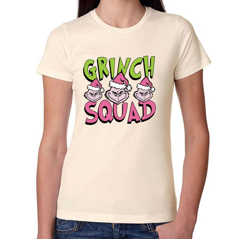 Playera The Grinch Squad Navidad Algodón Premium #0001425