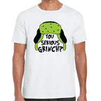 Playera You Serious Grinch Navidad Algodón Premium #0001427