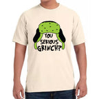 Playera You Serious Grinch Navidad Algodón Premium #0001427
