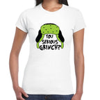 Playera You Serious Grinch Navidad Algodón Premium #0001427