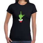 Playera Navidad The Grinch Dedo Algodón Premium #0001457