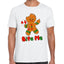 Playera Navidad Galleta Bite Me Algodón Premium #0001461