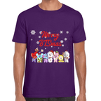 Playera BTS BT21 Navidad Algodón Premium #1569