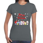 Playera BTS BT21 Navidad Algodón Premium #1569