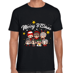 Playera BTS Navidad Algodón Premium #1570