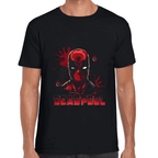 Playera Deadpool Marvel Algodón Premium #1572