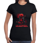 Playera Deadpool Marvel Algodón Premium #1572