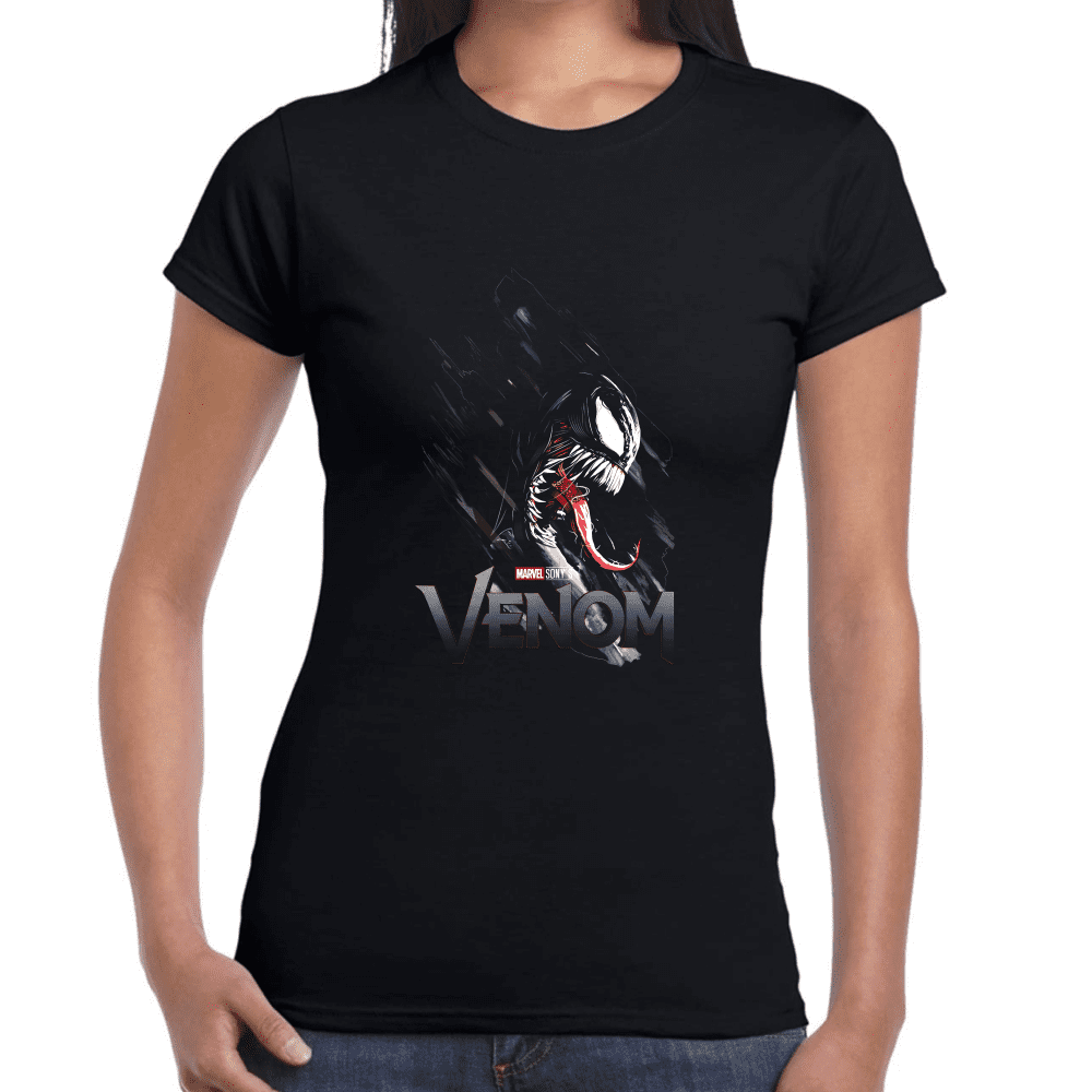 Playera Venom Marvel Algodón Premium #1575 Imagen secundaria del producto