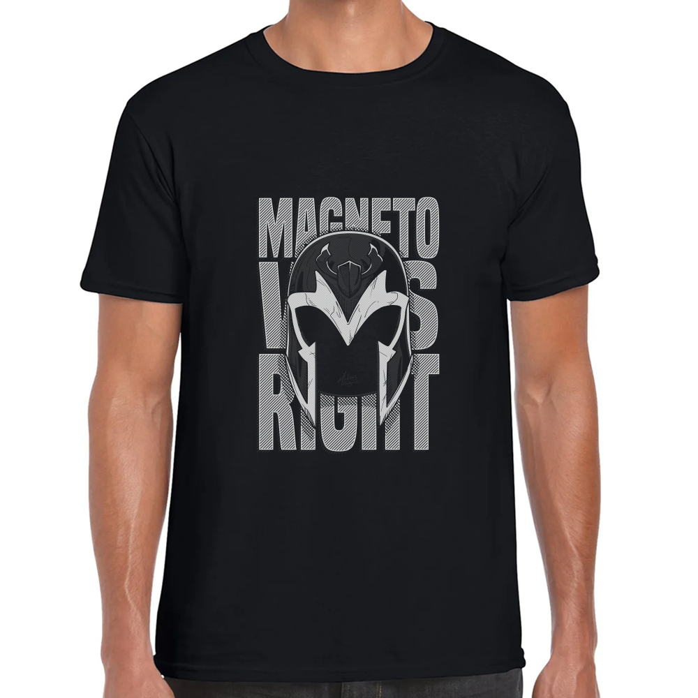Playera Magneto Marvel Algodón Premium #0001576