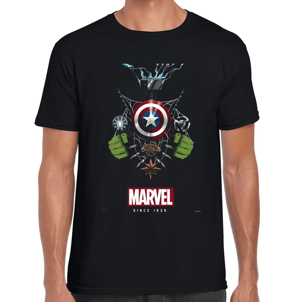 Playera Avengers Marvel Algodón Premium #1577